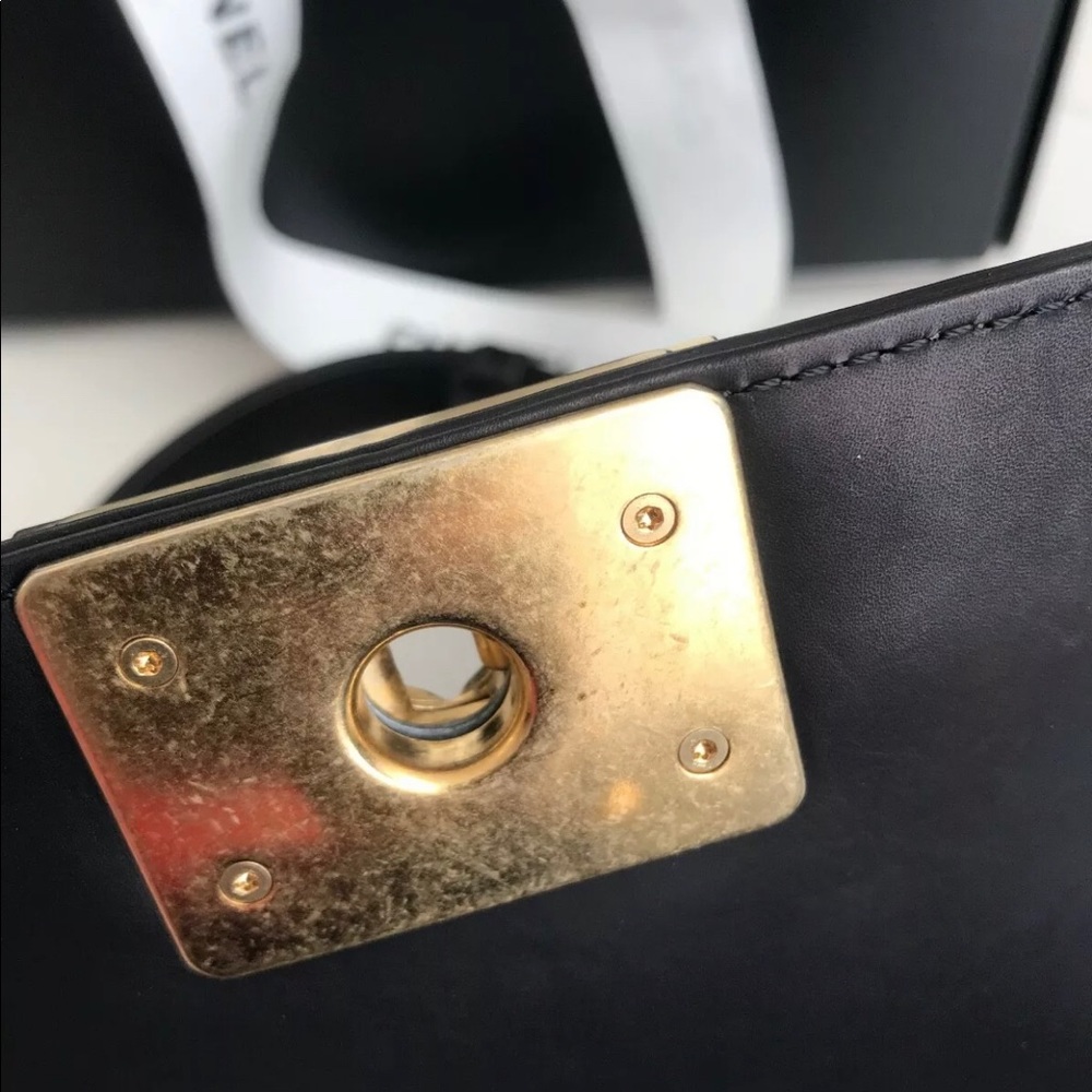 SOLD 🔥Authentic CHANEL Beautiful BOY calfskin bag - Picture 8 of 8